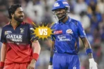 royal challengers bengaluru vs mumbai indians timeline