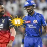 royal challengers bengaluru vs mumbai indians timeline