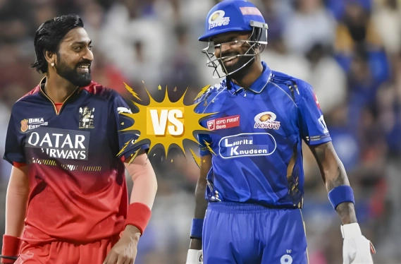 royal challengers bengaluru vs mumbai indians timeline
