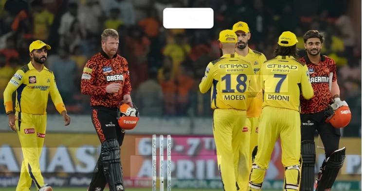 chennai super kings vs sunrisers hyderabad timeline