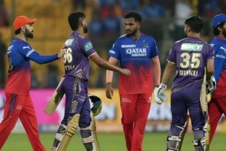 kolkata knight riders vs royal challengers bengaluru match scorecard