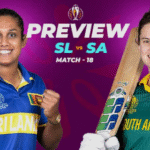 Sri Lanka Women vs South Africa Women National Cricket Team Timeline