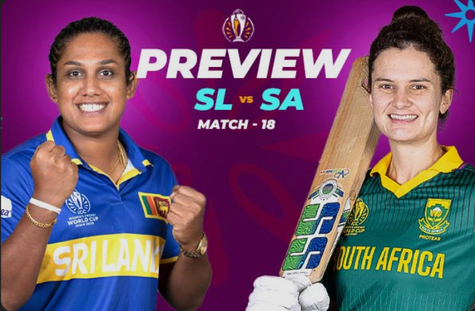 Sri Lanka Women vs South Africa Women National Cricket Team Timeline