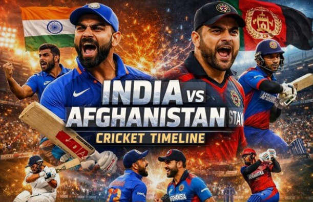 Afghanistan National Cricket Team Vs India National Cricket Team Timeline