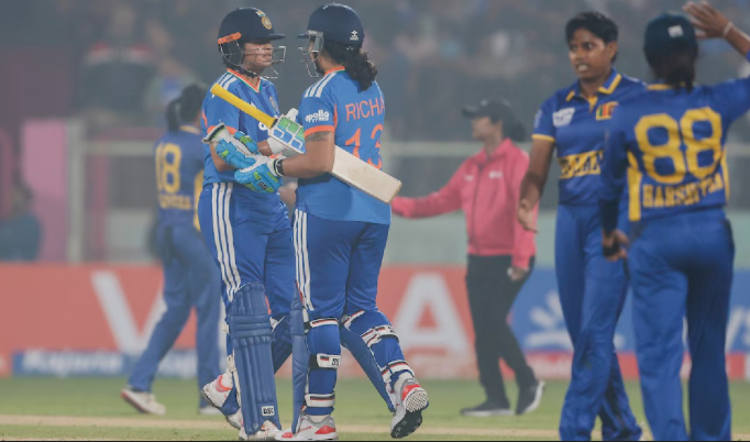 Sri Lanka Women Vs India Women's National Cricket Team Match Scorecard