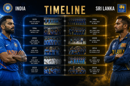 India National Cricket Team Vs Sri Lanka National Cricket Team Timeline